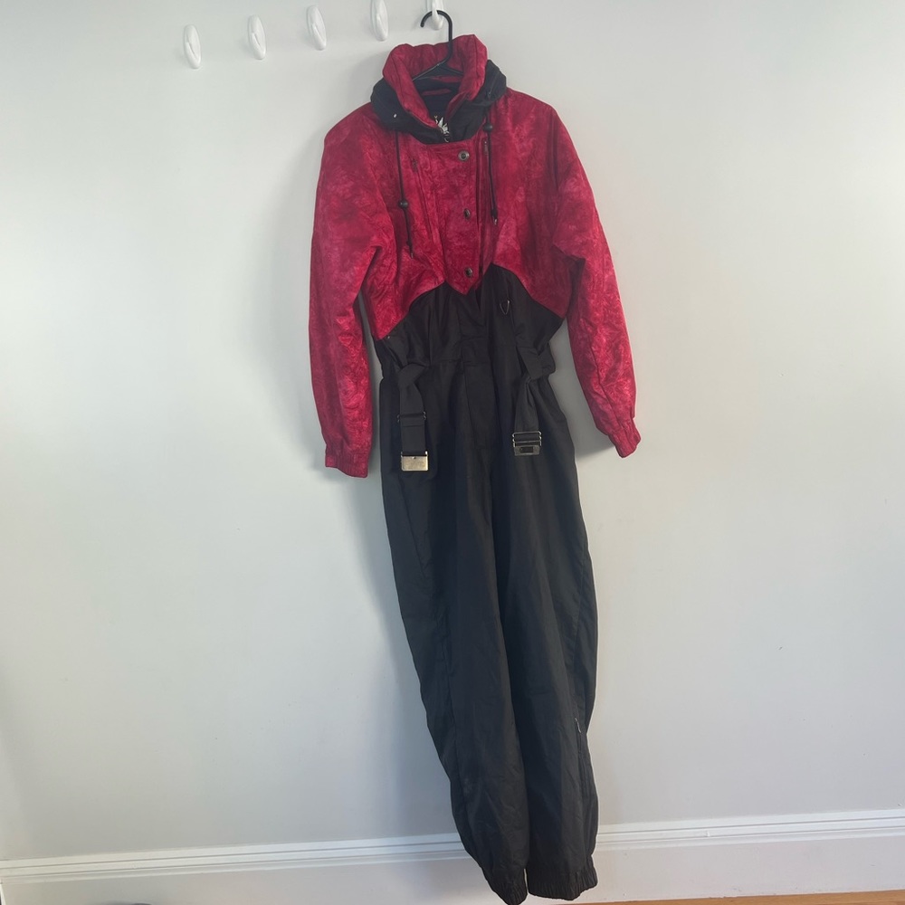 Vintage Women’s Ski Havoc Belted Snowsuit